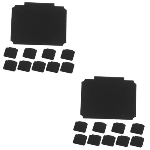 SEWACC 2 Sätze Abnehmbare Korbetiketten Clips Beschreibbare Preisschilder Für Aufbewahrungsbehälter Pvc Etikettenhalter Für Einfache Beschriftung Küche Und Wohnzimmer 10 Stück * 2 von SEWACC