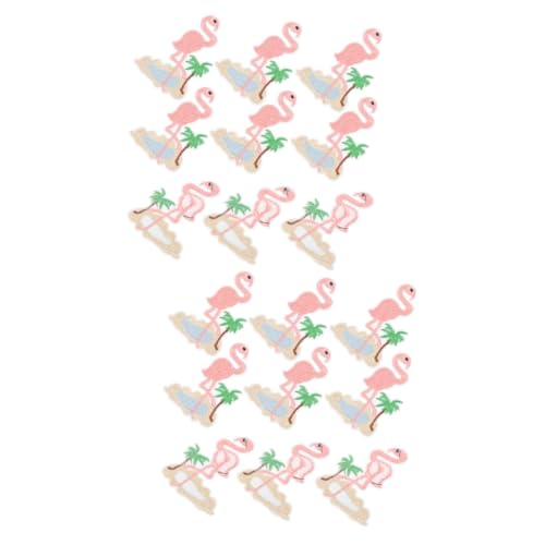 SEWACC 2 Sätze Bestickte Flamingo Aufnäher Hochwertigem Zum Aufnähen Kleidung Rucksäcke Hüte Taschen Langlebig Hautfreundlich Für Diy Mode Und Textilveredelung 10 Stück * 2 SEWACC 2 Sätze Bestickte Flamingo Aufnäher Hochwertigem Zum Aufnähen Kleidung Rucksäcke Hüte Taschen Langlebig Hautfreundlich Für Diy Mode Und Textilveredelung 10 Stück * 2 von SEWACC