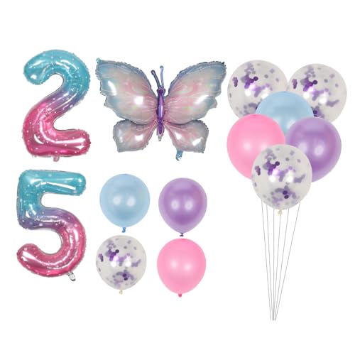 SEWACC 2 Sätze Blau Violette Schmetterling Folienballons Geburtstag Dekoration mit Zahlen Luftballon für Geburtstag Party Feier Wand und Deckenaufhängung SEWACC 2 Sätze Blau Violette Schmetterling Folienballons Geburtstag Dekoration mit Zahlen Luftballon für Geburtstag Party Feier Wand und Deckenaufhängung von SEWACC