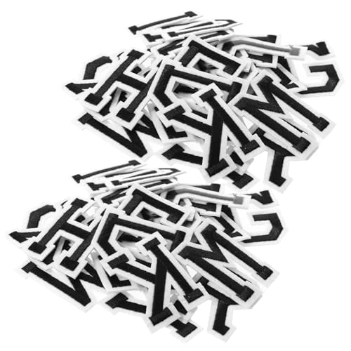 SEWACC 2 Sätze Bügelbare Buchstaben Patches Gestickt Hautfreundliche Kleidungsflicken für DIY Kleidung Reparatur und Dekoration Strapazierfähige Applikationen für Taschen Hüte Schuhe SEWACC 2 Sätze Bügelbare Buchstaben Patches Gestickt Hautfreundliche Kleidungsflicken für DIY Kleidung Reparatur und Dekoration Strapazierfähige Applikationen für Taschen Hüte Schuhe von SEWACC