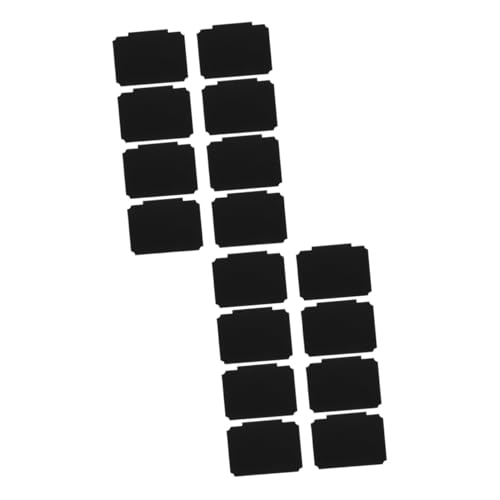 SEWACC 2 Sätze Clip Körbe Etiketten Preisdisplay Halterung Wiederverwendbare Beschriftungsclips Für Aufbewahrungsboxen Abwischbare Etiketten Für Küche Wohnzimmer Und Lagerraum 8 Stück * 2 von SEWACC