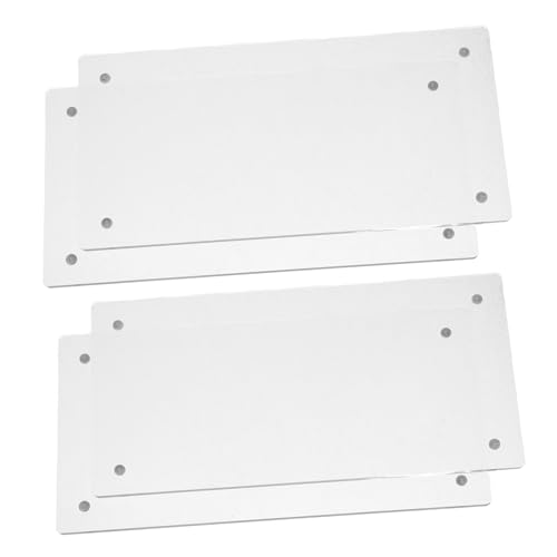 SEWACC 2 Sätze Magnetische Acryl Displayschilder Doppelseitig Transparente Tischkartenhalter Frameless Preisetiketten Ständer für Büro und Geschäft Stabil und Einfach Aktualisierbar SEWACC 2 Sätze Magnetische Acryl Displayschilder Doppelseitig Transparente Tischkartenhalter Frameless Preisetiketten Ständer für Büro und Geschäft Stabil und Einfach Aktualisierbar von SEWACC