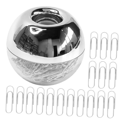 SEWACC 2 Sätze Metall Büroklammern mit Magnetbox Kompakte Stabile Paper Clips für Dokumentenmanagement Kreative Büroaccessoires und Praktische Lesezeichen für Lehrer und Schüler SEWACC 2 Sätze Metall Büroklammern mit Magnetbox Kompakte Stabile Paper Clips für Dokumentenmanagement Kreative Büroaccessoires und Praktische Lesezeichen für Lehrer und Schüler von SEWACC