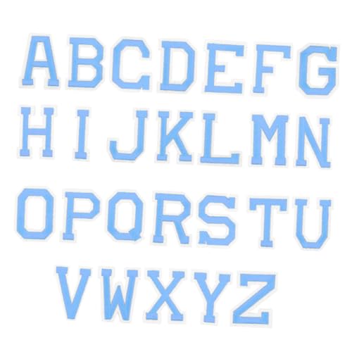 SEWACC 2 Sätze Teiliges Bügelbild Alphabet patch in Nebelblau DIY Stoffbuchstaben Aufnäher für Kleidung Taschen Hüte Jeans Kreative Reparaturflicken und Dekoration für Damen und SEWACC 2 Sätze Teiliges Bügelbild Alphabet patch in Nebelblau DIY Stoffbuchstaben Aufnäher für Kleidung Taschen Hüte Jeans Kreative Reparaturflicken und Dekoration für Damen und von SEWACC