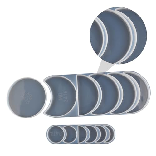 SEWACC 2 Sätze Teiliges DIY Mond und Stern Ornament Silikonform für Epoxidharz Gießen Leichtes Langlebiges Bastelwerkzeug für Bunte Tischdekorationen und Kreative Handwerksprojekte SEWACC 2 Sätze Teiliges DIY Mond und Stern Ornament Silikonform für Epoxidharz Gießen Leichtes Langlebiges Bastelwerkzeug für Bunte Tischdekorationen und Kreative Handwerksprojekte von SEWACC