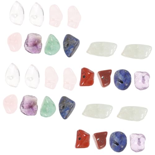 SEWACC 2 Sätze Unregelmäßige Gravel Perlen Natürliche Steinperlen DIY Schmuckherstellung Multi purpose Loose Beads für Armbänder Auffädeln und Basteln SEWACC 2 Sätze Unregelmäßige Gravel Perlen Natürliche Steinperlen DIY Schmuckherstellung Multi purpose Loose Beads für Armbänder Auffädeln und Basteln von SEWACC