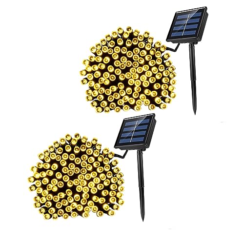 SEWACC 2 Sets LED Lichterketten Für Den Garten Solarleuchten Gartenleuchten Solarleuchten Für Den Außenbereich Weihnachtsdekoration Im Freien Solarleuchte Für Den Außenbereich SEWACC 2 Sets LED Lichterketten Für Den Garten Solarleuchten Gartenleuchten Solarleuchten Für Den Außenbereich Weihnachtsdekoration Im Freien Solarleuchte Für Den Außenbereich von SEWACC