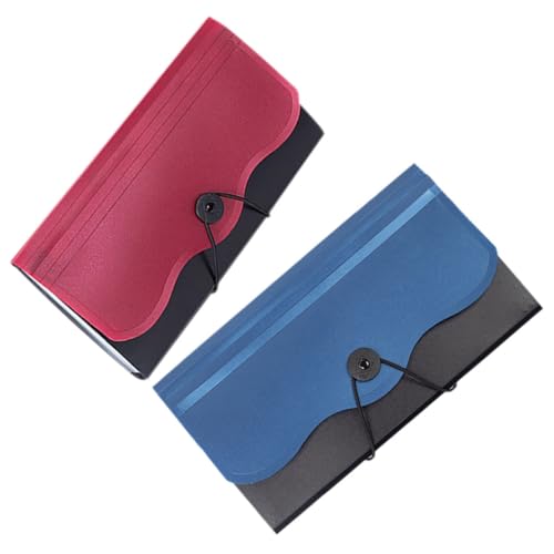 SEWACC 2 Stück Aktenordner mit Fächern Erweiterbarer Mehrschichtiger Dokumenten Organizer aus Robustem Multifunktionaler Taschenordner für Quittungen Rechnungen und Kleine SEWACC 2 Stück Aktenordner mit Fächern Erweiterbarer Mehrschichtiger Dokumenten Organizer aus Robustem Multifunktionaler Taschenordner für Quittungen Rechnungen und Kleine von SEWACC