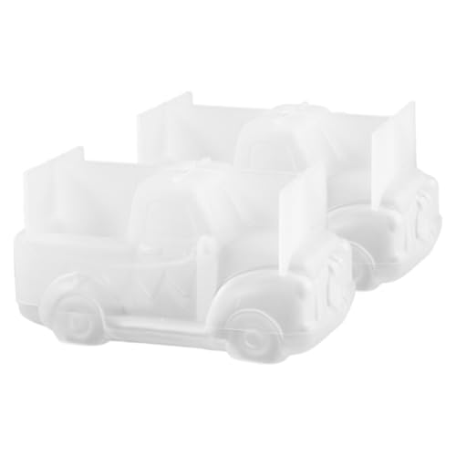 SEWACC 2 Stück Auto Blumentopf Gießform für Kerzenhalter Diy Pflanzgefäß Vielseitige Silikonform für Harz und Wachs für Kreative Projekte und Dekorationen SEWACC 2 Stück Auto Blumentopf Gießform für Kerzenhalter Diy Pflanzgefäß Vielseitige Silikonform für Harz und Wachs für Kreative Projekte und Dekorationen von SEWACC