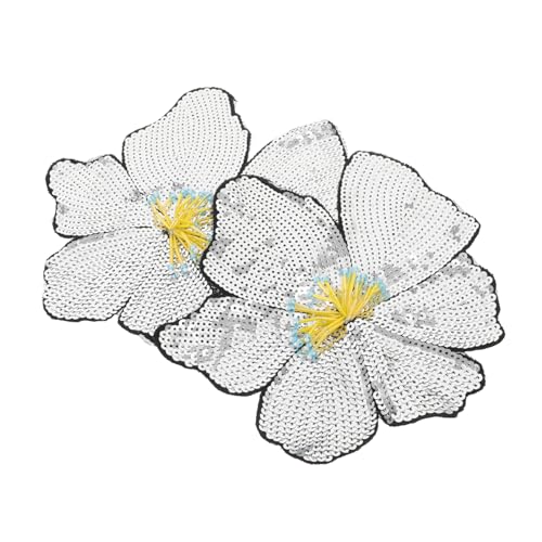 SEWACC 2 Stück Bestickte Pailletten Perlen Floral Patches Blumenverzierungen für Diy Nähprojekte Taschen Kleidung SEWACC 2 Stück Bestickte Pailletten Perlen Floral Patches Blumenverzierungen für Diy Nähprojekte Taschen Kleidung von SEWACC
