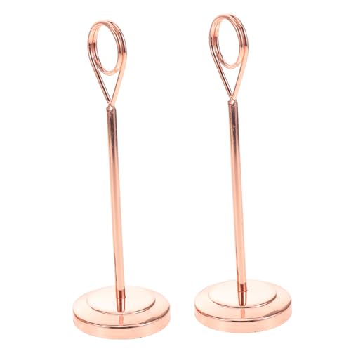 SEWACC 2 Stück Clip Tischnummernständer Hochzeitsmenükartenhalter Tischbildhalter Platzkartenhalter Geburtstagskartenhalter Kartenständer Fotokartenhalter Roségold SEWACC 2 Stück Clip Tischnummernständer Hochzeitsmenükartenhalter Tischbildhalter Platzkartenhalter Geburtstagskartenhalter Kartenständer Fotokartenhalter Roségold von SEWACC