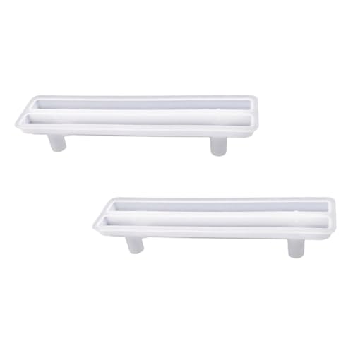 SEWACC 2 Stück Dekorative Gießform für Diy Projekte Flexibles Silikon für Langlebige und Stilvolle Tray Handles Hitzebeständig und Langlebig SEWACC 2 Stück Dekorative Gießform für Diy Projekte Flexibles Silikon für Langlebige und Stilvolle Tray Handles Hitzebeständig und Langlebig von SEWACC