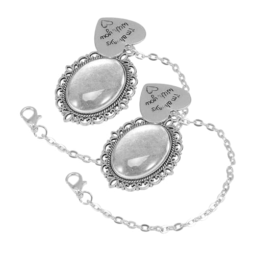SEWACC 2 Stück Graduierungsanhänger mit Quaste Vintage Silber Fotoanhänger für Abschlussfeier DIY Erinnerungsanhänger für Graduiertenhut Dekorative Bilderrahmen für Fotos SEWACC 2 Stück Graduierungsanhänger mit Quaste Vintage Silber Fotoanhänger für Abschlussfeier DIY Erinnerungsanhänger für Graduiertenhut Dekorative Bilderrahmen für Fotos von SEWACC