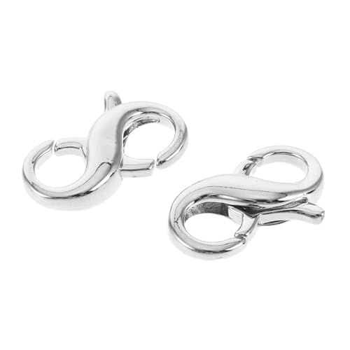 SEWACC 2 Stück Handgemachte Diy Schmuckverschluss für Armbänder und Metall Doppelöffnung Klammer für Schmuckgestaltung und Zubehör SEWACC 2 Stück Handgemachte Diy Schmuckverschluss für Armbänder und Metall Doppelöffnung Klammer für Schmuckgestaltung und Zubehör von SEWACC