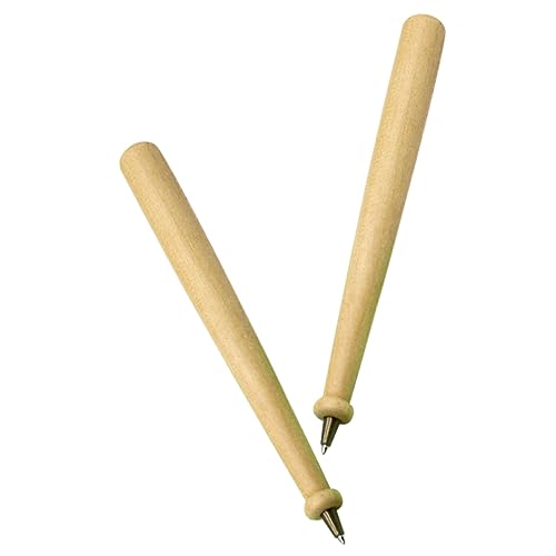 SEWACC 2 Stück Holz Kugelschreiber Tragbare Multifunktionale Schreibgeräte mit Komfortablem Griff Nachhaltige Umweltfreundliche Holzstifte als für Lehrer Schüler und Freunde SEWACC 2 Stück Holz Kugelschreiber Tragbare Multifunktionale Schreibgeräte mit Komfortablem Griff Nachhaltige Umweltfreundliche Holzstifte als für Lehrer Schüler und Freunde von SEWACC