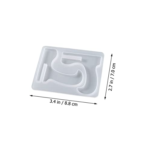 SEWACC 2 Stück Langlebige Silikonformen für Epoxidharz DIY Kristall Harz Gießformen Unregelmäßige Hochglanz Handy Buchständer Rutschfest Einfach zu Reinigen Kreative Bastel SEWACC 2 Stück Langlebige Silikonformen für Epoxidharz DIY Kristall Harz Gießformen Unregelmäßige Hochglanz Handy Buchständer Rutschfest Einfach zu Reinigen Kreative Bastel von SEWACC