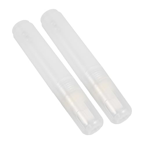 SEWACC 2 Stück Leere Flachkopf Marker für Diy Graffiti und Bastelarbeiten Wasserfarben Pinsel für Holz Metall und Glasmalerei von SEWACC
