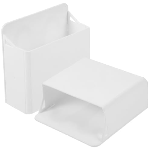 SEWACC 2 Stück Magnetischer Whiteboard Stifthalter Vielseitiger Aufbewahrungsbehälter für Marker Radiergummi Lineal Starker Haftmagnet für Metallflächen Praktischer Organizer für Büro und von SEWACC