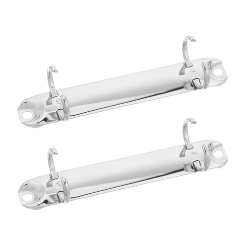 SEWACC 2 Stück Metallring bindeklammern aus Eisen Innendurchmesser Lose Ringbügel klemmen Vielseitig für Büro Schule und Zuhause Minimalistisches Design Robuste Dokumentenhalter SEWACC 2 Stück Metallring bindeklammern aus Eisen Innendurchmesser Lose Ringbügel klemmen Vielseitig für Büro Schule und Zuhause Minimalistisches Design Robuste Dokumentenhalter von SEWACC