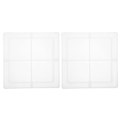 SEWACC 2 Stück Quadratische Gießform für Diy Projekte Einfaches Entformen für Kreative Handarbeiten und Wiederverwendbar SEWACC 2 Stück Quadratische Gießform für Diy Projekte Einfaches Entformen für Kreative Handarbeiten und Wiederverwendbar von SEWACC