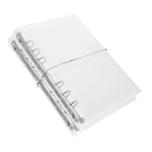 SEWACC 2 Stück Ringbuch Hüllen aus Transparentem PP mit Elastischem Verschluss Wasser Staubgeschützte Binder Cover für Notizbücher Fotoalben Scrapbooking und Budgetplanung SEWACC 2 Stück Ringbuch Hüllen aus Transparentem PP mit Elastischem Verschluss Wasser Staubgeschützte Binder Cover für Notizbücher Fotoalben Scrapbooking und Budgetplanung von SEWACC