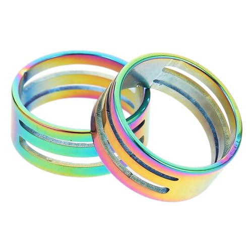 SEWACC 2 Stück Ringöffner Werkzeug Innendurchmesser Rund Sprungring Biegering für Schmuckherstellung DIY Bastelbedarf Langlebig Praktisch Vielseitig für Schmuckmacher von SEWACC