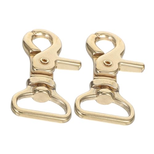 SEWACC 2 Stück Robuste Lobster Clips für Schlüsselanhänger Sicherer Verschluss für Outdoor und Täglichen Gebrauch von SEWACC