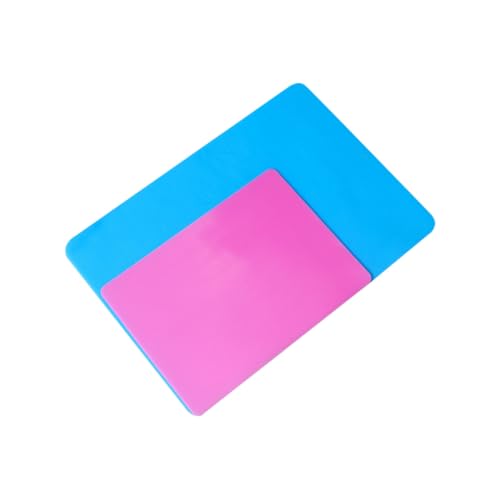 SEWACC 2 Stück Silikon Epoxidharz Matte Langlebige Rutschfeste DIY Bastelunterlage Hitzebeständig und Leicht zu Reinigen Schützt Tischoberflächen für Schmuckherstellung Zufällige Farbe SEWACC 2 Stück Silikon Epoxidharz Matte Langlebige Rutschfeste DIY Bastelunterlage Hitzebeständig und Leicht zu Reinigen Schützt Tischoberflächen für Schmuckherstellung Zufällige Farbe von SEWACC