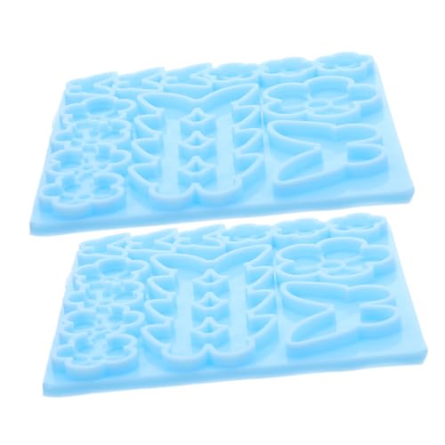 SEWACC 2 Stück Silikon Schmetterling Haarspangen Formen Epoxidharz Gießform für DIY Schmuckherstellung Haarclip Basteln Mädchen Zubehör für Party und Alltag SEWACC 2 Stück Silikon Schmetterling Haarspangen Formen Epoxidharz Gießform für DIY Schmuckherstellung Haarclip Basteln Mädchen Zubehör für Party und Alltag von SEWACC