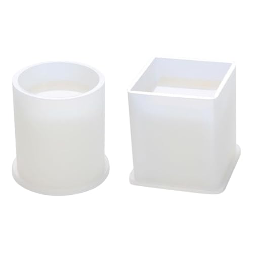 SEWACC 2 Stück Silikonform Pen Holder Molds Flexible Hitzebeständig Transparent Einfache Reinigung Präzise Epoxidharz Gießform für DIY Stifthalter Langlebig Formstabil für Kreative SEWACC 2 Stück Silikonform Pen Holder Molds Flexible Hitzebeständig Transparent Einfache Reinigung Präzise Epoxidharz Gießform für DIY Stifthalter Langlebig Formstabil für Kreative von SEWACC