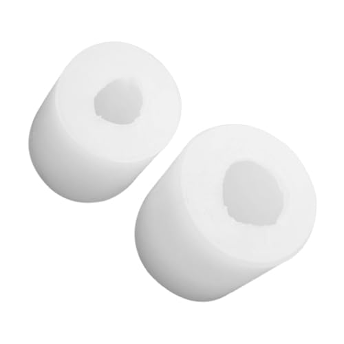 SEWACC 2 Stück Silikonform Tulpenblüte Flexibel Transparent DIY Epoxidharz Gießform Aromatherapie Kerzenform für Handgemachte Blumenornamente und Kreative Dekorationen Zuhause von SEWACC