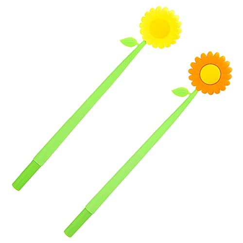 SEWACC 2 Stück Sonnenblumen Kugelschreiber für Schüler Weiches Schreiben Schwarz Niedliche Schreibtisch Stifte mit Reibungsloser für Schule und Büro SEWACC 2 Stück Sonnenblumen Kugelschreiber für Schüler Weiches Schreiben Schwarz Niedliche Schreibtisch Stifte mit Reibungsloser für Schule und Büro von SEWACC