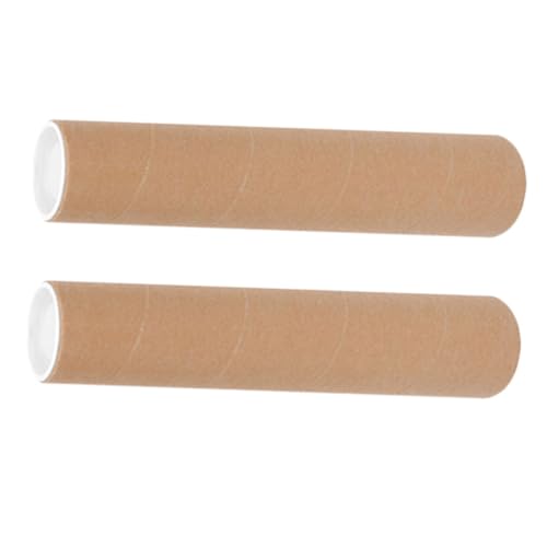SEWACC 2 Stück Stabile Papier posterrohre X mit Endkappen Dickwandige Dokumenten Kunsttransportröhren Leicht und Sicher für Versand und Aufbewahrung SEWACC 2 Stück Stabile Papier posterrohre X mit Endkappen Dickwandige Dokumenten Kunsttransportröhren Leicht und Sicher für Versand und Aufbewahrung von SEWACC