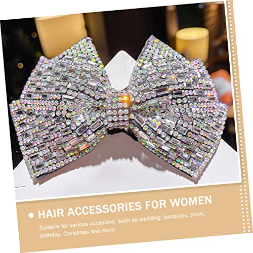 SEWACC 2 Stück Strass Schleifen DIY Teilig Bowknot Ornamente aus Netzstoff für Handnähen Vielseitige Bastelaccessoires für Kopfbedeckungen Schuhe Taschen und Kinderbekleidung von SEWACC
