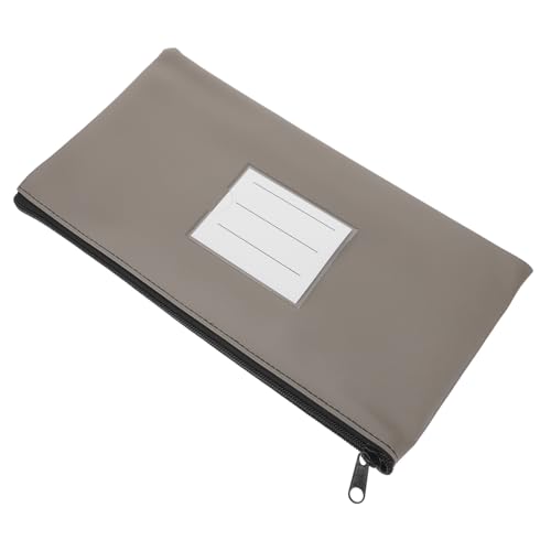 SEWACC 2stücke Pu-dokumententasche Für Männer Geldbeutel Für Bargeld Kleine Pu-tasche Mit Reißverschluss Aktenorganizer Für Dokumente Schecks Und Geschäftsbelege Langlebig Und SEWACC 2stücke Pu-dokumententasche Für Männer Geldbeutel Für Bargeld Kleine Pu-tasche Mit Reißverschluss Aktenorganizer Für Dokumente Schecks Und Geschäftsbelege Langlebig Und von SEWACC