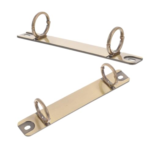 SEWACC 2 Stück Teiliges Abnehmbare Metall Bindemechanik mit O Ringen Einsetzbar für DIY Loose Leaf Notizbücher Langlebig Stabil für Ersatzbindung und Individuelle Ordnergestaltung SEWACC 2 Stück Teiliges Abnehmbare Metall Bindemechanik mit O Ringen Einsetzbar für DIY Loose Leaf Notizbücher Langlebig Stabil für Ersatzbindung und Individuelle Ordnergestaltung von SEWACC