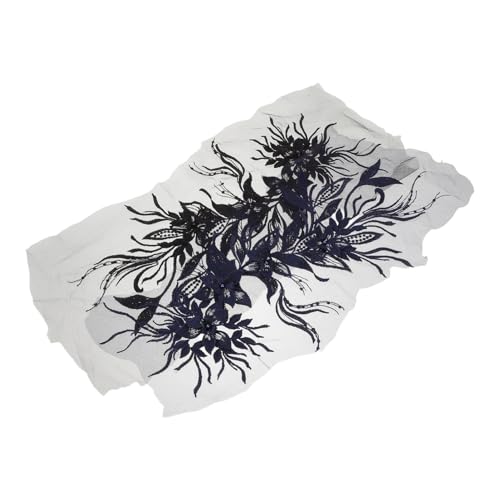 SEWACC 2 Stück Teiliges Bestickte Blumenapplikationen Spitze Handgefertigte Blumen Lace Patches zum Aufnähen Blumen Stickerei für Brautkleider und Festliche Kleidung SEWACC 2 Stück Teiliges Bestickte Blumenapplikationen Spitze Handgefertigte Blumen Lace Patches zum Aufnähen Blumen Stickerei für Brautkleider und Festliche Kleidung von SEWACC