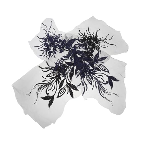 SEWACC 2 Stück Teiliges Besticktes Blumen-spitzenapplikationen Elegante Gestickte Blumenapplikation aus Leichtem Spitzenstoff für Brautkleider Diy-nähprojekte Hochzeits Festtagsmode SEWACC 2 Stück Teiliges Besticktes Blumen-spitzenapplikationen Elegante Gestickte Blumenapplikation aus Leichtem Spitzenstoff für Brautkleider Diy-nähprojekte Hochzeits Festtagsmode von SEWACC