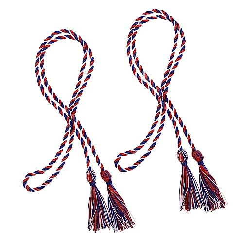 SEWACC 2 Stück Teiliges Graduation Honor Ropes mit Farbiger Quaste Kreative Abschlussdeko für Abitur Hochschule und Bachelorfeier Langlebiges Material Fotorequisit für Unvergessliche SEWACC 2 Stück Teiliges Graduation Honor Ropes mit Farbiger Quaste Kreative Abschlussdeko für Abitur Hochschule und Bachelorfeier Langlebiges Material Fotorequisit für Unvergessliche von SEWACC
