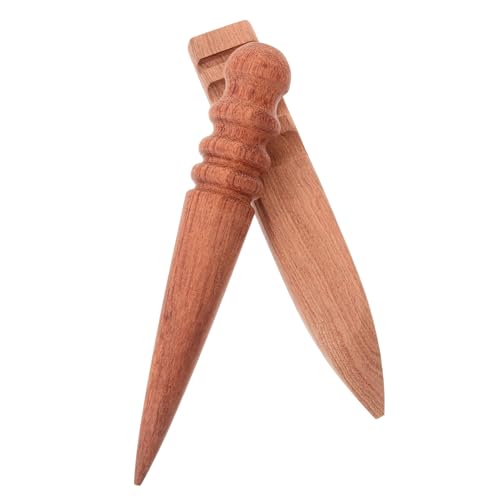 SEWACC 2 Stück Teiliges Leder kantenpolier Holz Ergonomischer Polierstab für Lederkanten Langlebiges Handwerkzeug zum Schleifen und Glätten Geeignet für Verschiedene Lederstärken für SEWACC 2 Stück Teiliges Leder kantenpolier Holz Ergonomischer Polierstab für Lederkanten Langlebiges Handwerkzeug zum Schleifen und Glätten Geeignet für Verschiedene Lederstärken für von SEWACC