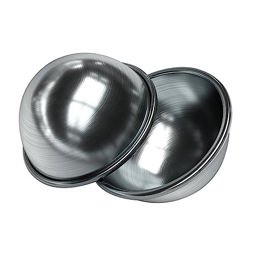 SEWACC 2stücke Badekugelform Aus Metall Badekugelformen Für Badekugeln Herstellung Für Wackelpudding Schokolade Käse Mousse Usw SEWACC 2stücke Badekugelform Aus Metall Badekugelformen Für Badekugeln Herstellung Für Wackelpudding Schokolade Käse Mousse Usw von SEWACC