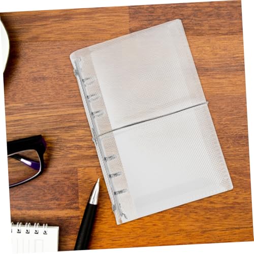 SEWACC 2 Stück Teiliges Ringbuch-cover Transparentes Flexibles Notizbuch-schutzhülle Ring-mechanik und Elastischem Verschluss Vielseitiger Organizer für Budget Erinnerungsbuch und Planer SEWACC 2 Stück Teiliges Ringbuch-cover Transparentes Flexibles Notizbuch-schutzhülle Ring-mechanik und Elastischem Verschluss Vielseitiger Organizer für Budget Erinnerungsbuch und Planer von SEWACC