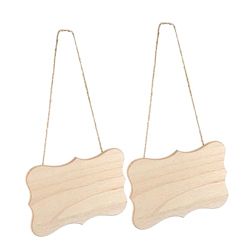 SEWACC 2 Stück Teiliges Set Hängende Holzdekoration Naturbelassene Diy Holzplatten für Malerei und Gravur Umweltfreundliche Holzschilder ohne Beschichtung für Basteln und Wanddekoration SEWACC 2 Stück Teiliges Set Hängende Holzdekoration Naturbelassene Diy Holzplatten für Malerei und Gravur Umweltfreundliche Holzschilder ohne Beschichtung für Basteln und Wanddekoration von SEWACC