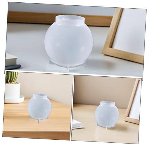 SEWACC 2 Stück Teiliges Silikon Kugelform Gießform für Epoxidharz Kugeln Hitzebeständig Nahtlos Geeignet für DIY Resin Kunsthandwerk Dekorative Kristallkugeln mit Pflanzen Heim SEWACC 2 Stück Teiliges Silikon Kugelform Gießform für Epoxidharz Kugeln Hitzebeständig Nahtlos Geeignet für DIY Resin Kunsthandwerk Dekorative Kristallkugeln mit Pflanzen Heim von SEWACC