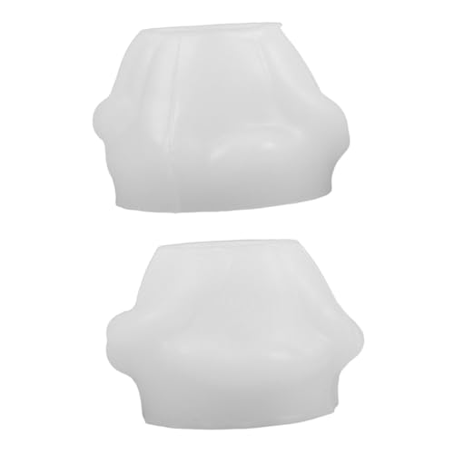 SEWACC 2 Stück Teiliges Silikon Rosen Pfingstrosen-motiv für DIY Kerzen Seifen Gießformen Langlebig Antihaftbeschichtet Vielseitig für Kerzenherstellung und Heimdeko von SEWACC