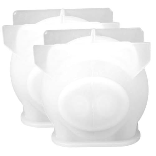 SEWACC 2 Stück Teiliges Silikonform für DIY Schweinchen Gießform Epoxidharz für Kreative Bastelprojekte und Bürodekorationen Leicht zu Entformen SEWACC 2 Stück Teiliges Silikonform für DIY Schweinchen Gießform Epoxidharz für Kreative Bastelprojekte und Bürodekorationen Leicht zu Entformen von SEWACC