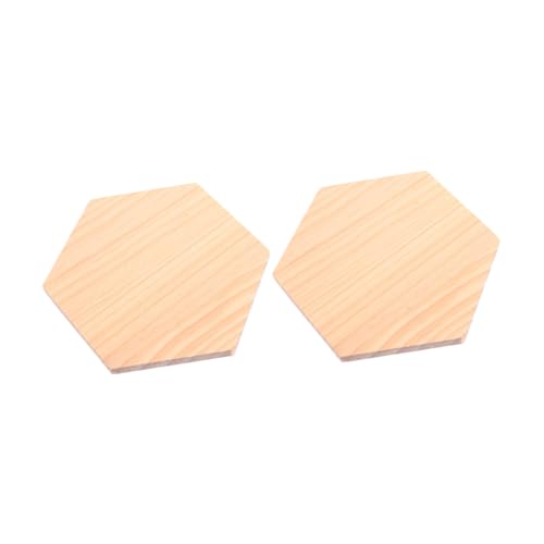 SEWACC 2 Stück Unbehandelte Sechseckige Holzplatten Kantenlänge Stark Robuste Massivholzstücke für DIY Malerei Brandmalerei Vielseitige Dekoration und Kreative Bastelprojekte SEWACC 2 Stück Unbehandelte Sechseckige Holzplatten Kantenlänge Stark Robuste Massivholzstücke für DIY Malerei Brandmalerei Vielseitige Dekoration und Kreative Bastelprojekte von SEWACC