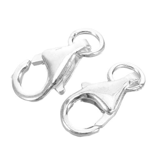 SEWACC 2 Stück Verschlüsse Zur Schmuckherstellung, Vielseitige Karabinerschnallen, Biegeringe Für Halsketten Und Armbänder, Elegante Wassertropfen-verschlüsse Für Diy-projekte SEWACC 2 Stück Verschlüsse Zur Schmuckherstellung, Vielseitige Karabinerschnallen, Biegeringe Für Halsketten Und Armbänder, Elegante Wassertropfen-verschlüsse Für Diy-projekte von SEWACC