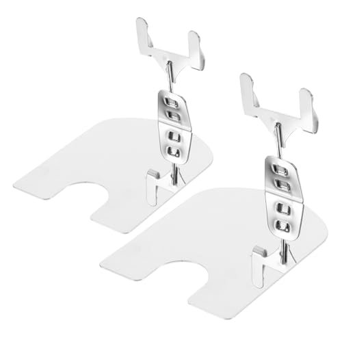 SEWACC 2 Stück Visitenkartenhalter aus Metall Stabiler Tischständer für Büro und Messestand Silberner Klammer Clip und Ordentlich für Business Cards Schreibtisch SEWACC 2 Stück Visitenkartenhalter aus Metall Stabiler Tischständer für Büro und Messestand Silberner Klammer Clip und Ordentlich für Business Cards Schreibtisch von SEWACC
