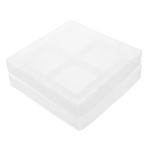 SEWACC 2 Stück Wiederverwendbare Quadratische Gießform für Diy Epoxidharz Bastelprojekte Hochtemperaturbeständig und Reißfest für Kreative Designs von SEWACC
